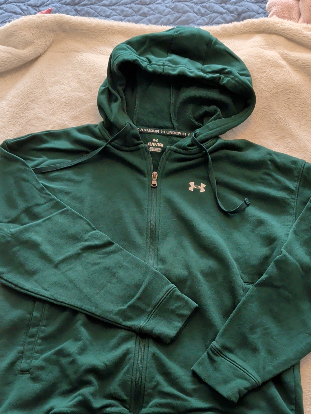 Under Armour Full-Zip Hoodie Jacket - Hunter Green